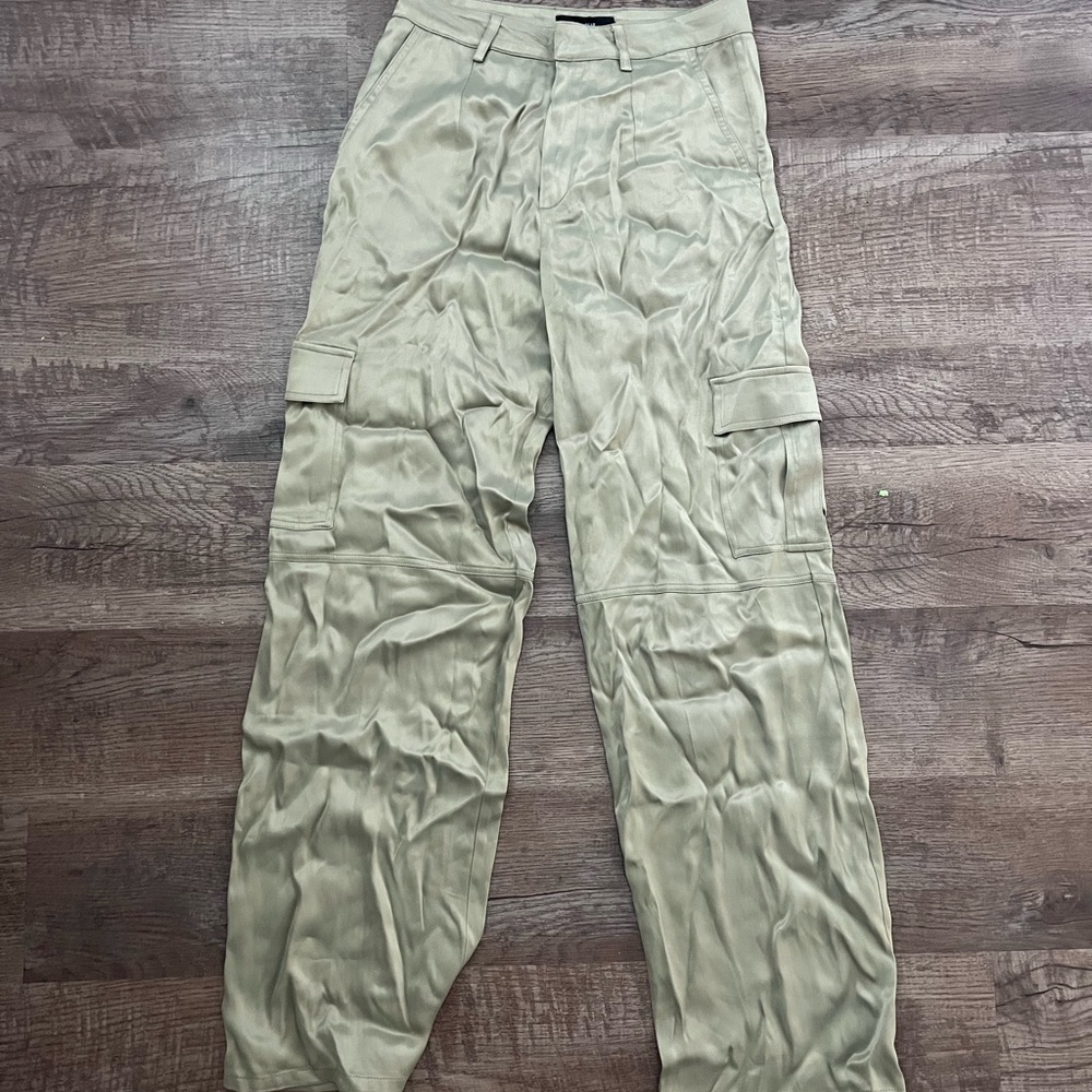 Asos Pull Bear Satin Jogger Trousers nwt